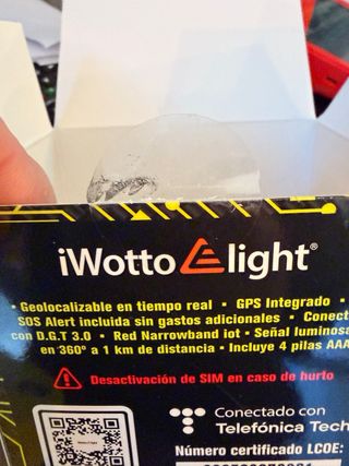Luz Emergencia GPS iWotto Light DGT 3.0. Nueva