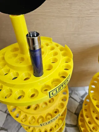 Display porta accendini Clipper