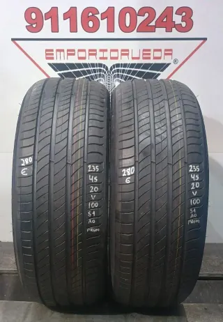 2UD 235 45 20 V MICHELIN RUEDA AL 90% VIDA UTIL