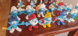 Lote Pitufos 13 Grandes y 16 Pequeños