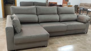 Chaiselongue 310cm extraíble con arcón,NUEVO