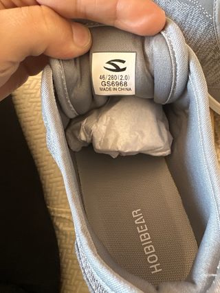 Zapatillas Hobibear Talla 46 Grises