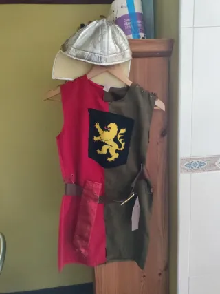 Disfraz medieval niño