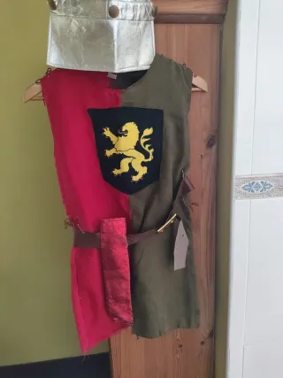 Disfraz medieval niño