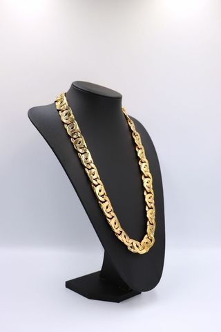 CADENA TIPO CARTIER. Hueco. Oro 18k.