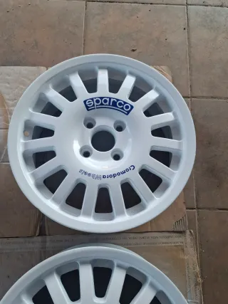 Llantas Sparco Cromodora Blancas en 15"