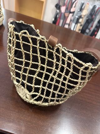 Bolso artesanal tejido