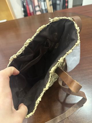 Bolso artesanal tejido