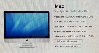 Apple iMac Sobremesa