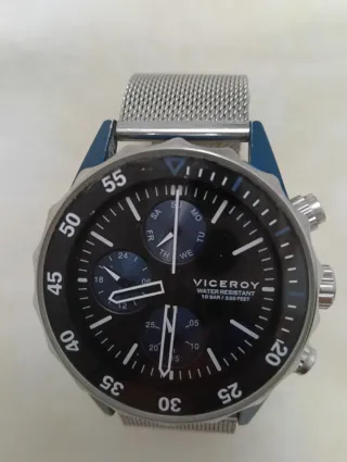 Reloj Viceroy Analógico Hombre Plata