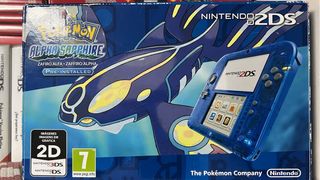 Nintendo 2DS Pokémon Zafiro Alfa Preinstalado