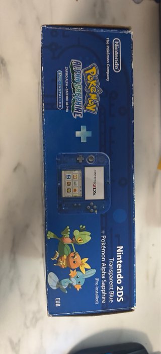 Nintendo 2DS Pokémon Zafiro Alfa Preinstalado