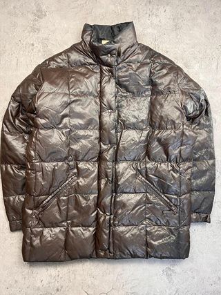 Sergio Tacchini Vintage Puffer Jacket Brown