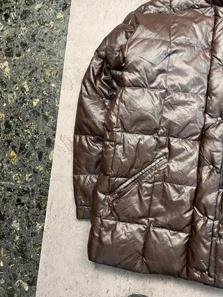 Sergio Tacchini Vintage Puffer Jacket Brown