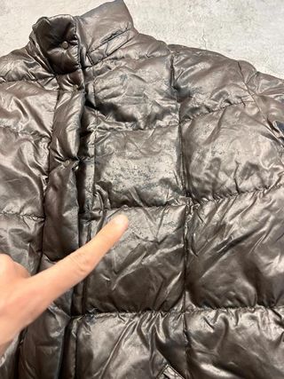 Sergio Tacchini Vintage Puffer Jacket Brown