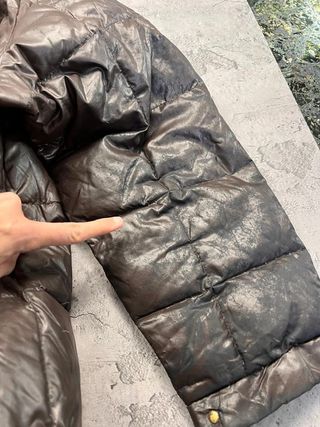 Sergio Tacchini Vintage Puffer Jacket Brown