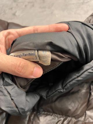 Sergio Tacchini Vintage Puffer Jacket Brown