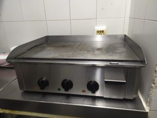 Plancha industrial acero inoxidable