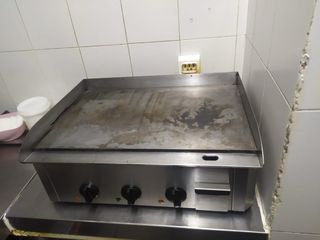 Plancha industrial acero inoxidable