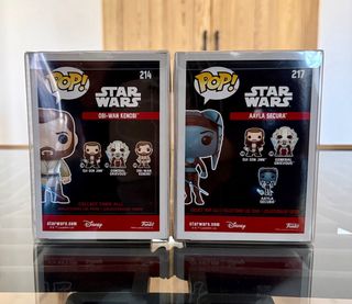 Funko Pop Star Wars Obi-Wan Kenobi y Aayla Secura