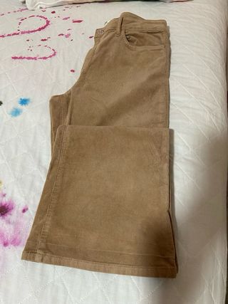 Pantalones pana Mango Talla 40