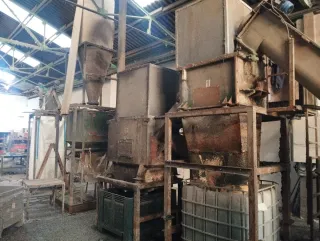 Línea de lavado de plásticos industrial Lleva un l