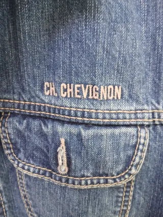 Cazadora vaquera Chevignon hombre azul