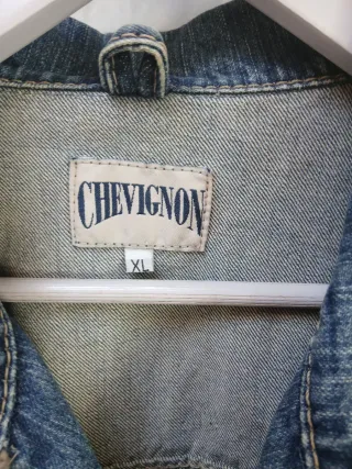 Cazadora vaquera Chevignon hombre azul