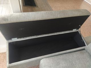 Sofá LINEAL EXTRAIBLE AL SUELO,BRAZOS DESLIZANTES