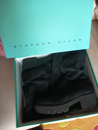 Botas altas Stephen Allen negras