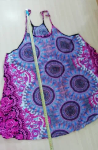 Vestido Estilo Hippie Talla M/L de mandalas