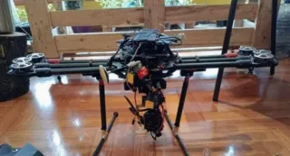 Hexacóptero Dron de Carbono