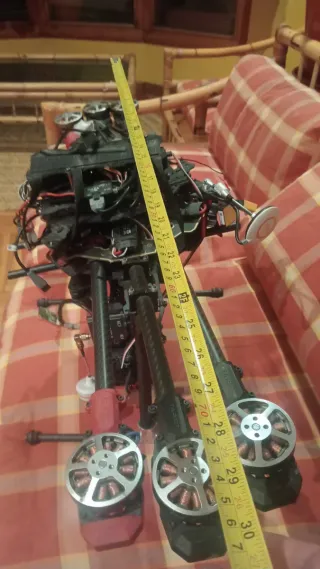 Hexacóptero Dron de Carbono