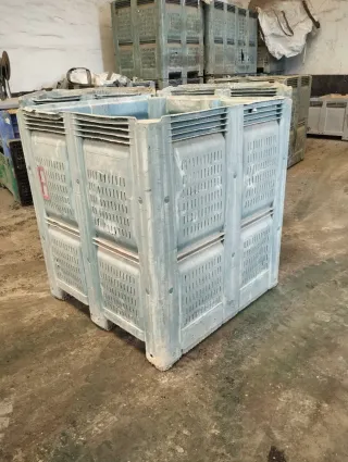 Contenedor plástico para frutas