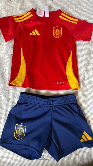 Equipación Infantil España Adidas