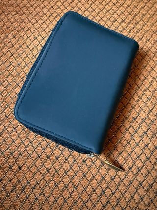 Monedero con cremallera