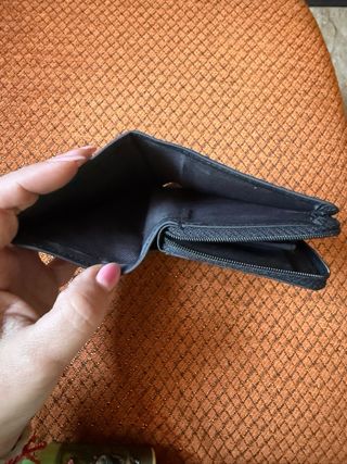 Monedero con cremallera