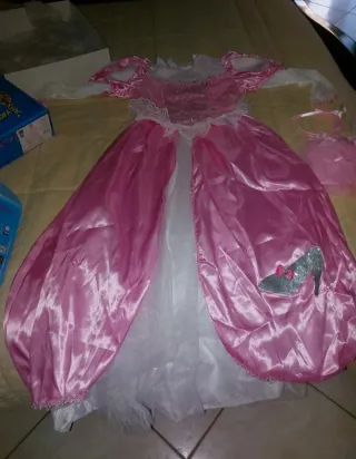Vestito Cenerentola Carnevale Taglia 9-11 anni