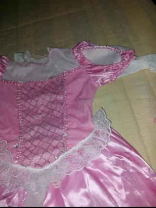 Vestito Cenerentola Carnevale Taglia 9-11 anni