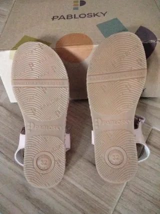 Sandalias Pablosky Niña Talla 32 Rosa