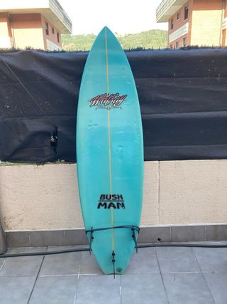 Tabla de surf azul