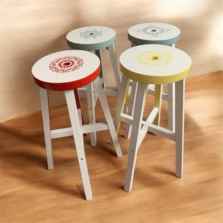 Taburetes de Barra Ikea Madera Reciclada