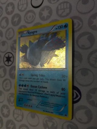 Carta Pokemon Promo Kyogre XY51 año 2015