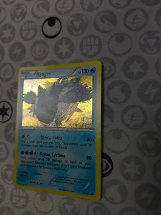 Carta Pokemon Promo Kyogre XY51 año 2015