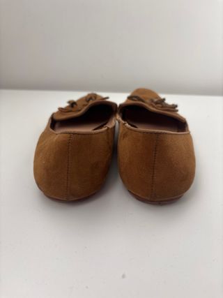 Mocasines Zara Marrones Talla 38