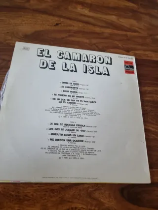 Vinilo El Camarón de la Isla - Fontana