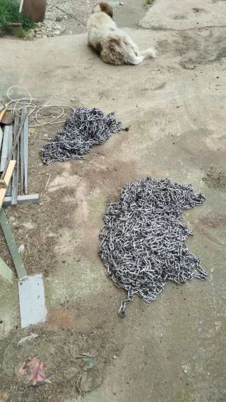 Cadena de hierro resistente