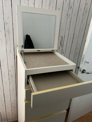 Cómoda Malm Tocador Blanco