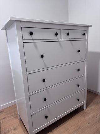 Cómoda 6 cajones IKEA HEMNES Blanca