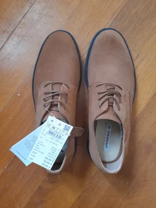 Zapatos de vestir Springfield Marrones Talla 43